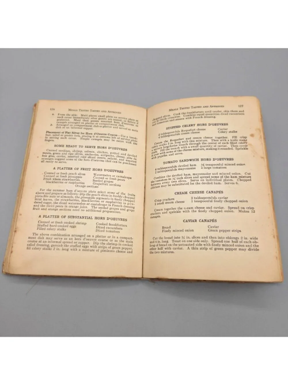 Vintage 1930 Good Housekeeping Cookbook Meals Tested Tasted Approved 2nd Edition